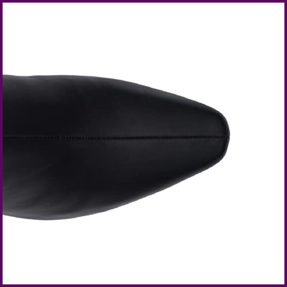 Knee-High Boots with Memory Foam, Wide Width, 2 1/4" Heel - Picture 5 of 7